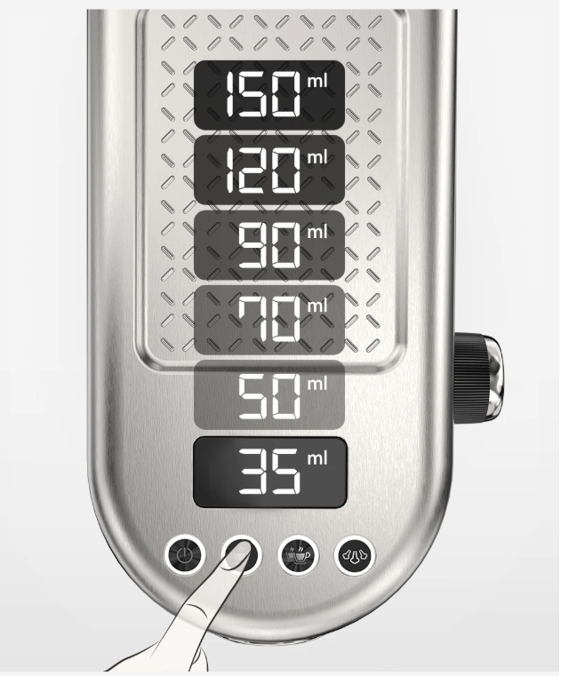 Espresso Machine 20 Bar – Halfautomatische Koffiemachine met Temperatuurregeling en Compact Design