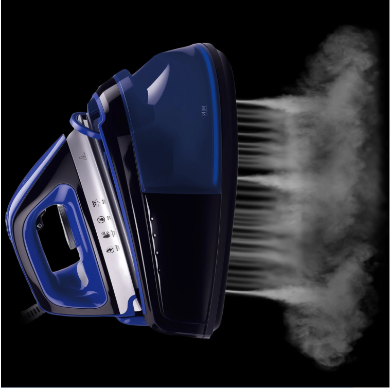 Stoomstrijkijzer 2400W – Handheld Strijkmachine met Keramische Zoolplaat en 1L Watertank