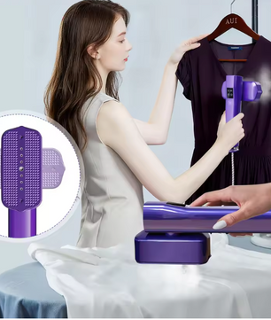 2-in-1 Mini Handstomer – Draagbare Kledingstomer met 3 Standen