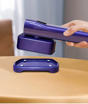 2-in-1 Mini Handstomer – Draagbare Kledingstomer met 3 Standen