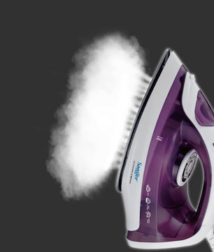 Mini Stoomstrijkijzer 1600W – Draagbaar met Keramische Zool
