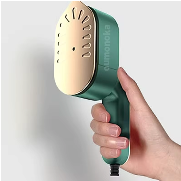 2-in-1 Mini Handstomer – Draagbare Kledingstomer en Strijkijzer