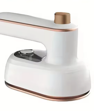 2-in-1 Mini Handstomer – Draagbare Kledingstomer en Strijkijzer