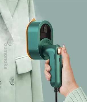2-in-1 Mini Handstomer – Draagbare Kledingstomer en Strijkijzer