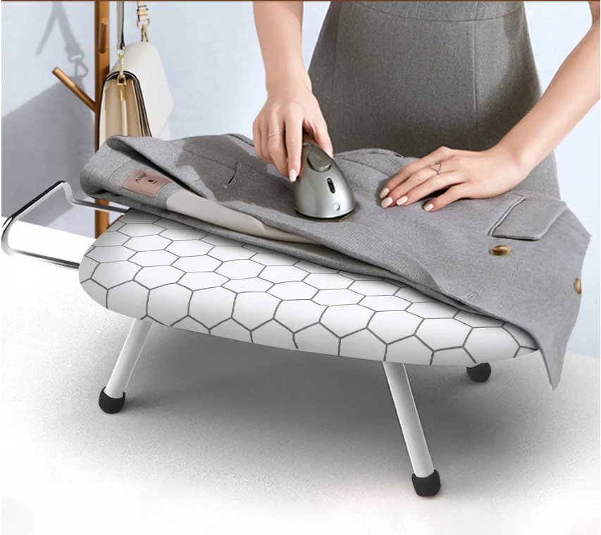 Mini Strijkplank – Opvouwbaar Tafelmodel voor Mouwen en Shirts