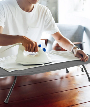 Tafel Strijkplank – Opvouwbaar Compact Model met Hittebestendige Bekleding