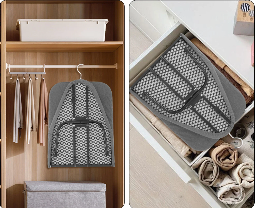 Tafel Strijkplank – Opvouwbaar Compact Model met Hittebestendige Bekleding