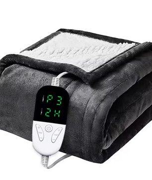 Elektrische Deken 150×180 cm – Zachte Warmtedeken met 6 Standen en Timer