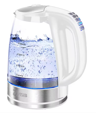 Elektrische Glazen Waterkoker met Temperatuurregeling en Warmhoudfunctie – 2200W Snelkoker, 2.0L Capaciteit