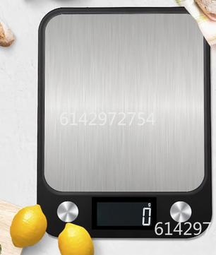 Digitale Keukenweegschaal RVS – 15kg Capaciteit, 1g Nauwkeurig