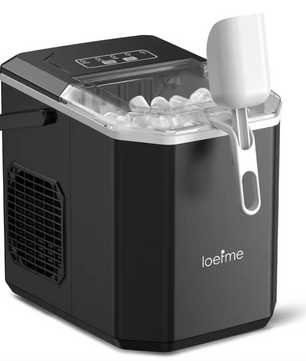 IJsblokjesmachine 12kg/24u – Compacte RVS IJs Maker met Zelfreiniging