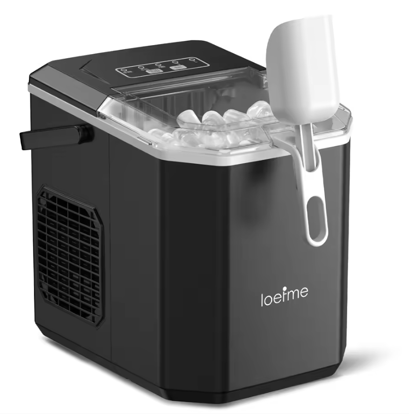 IJsblokjesmachine 12kg/24u – Compacte RVS IJs Maker met Zelfreiniging
