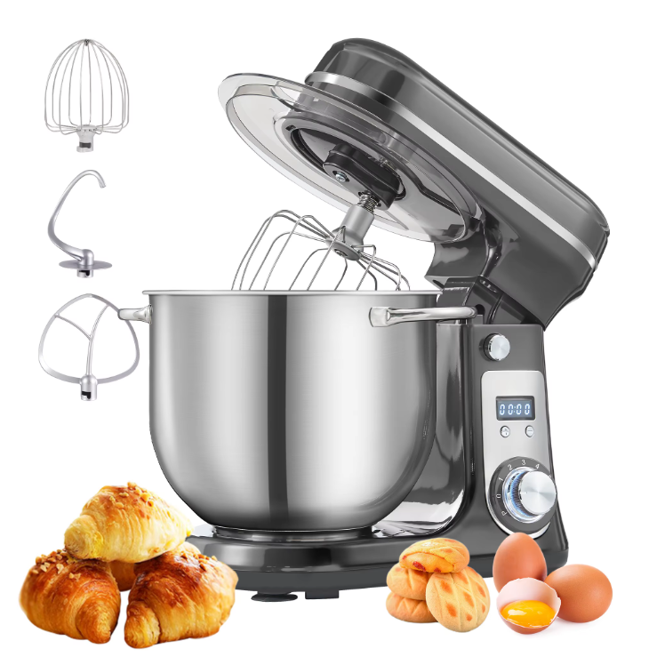 Keukenmachine 6L – 1200W Stand Mixer met 6 Snelheden