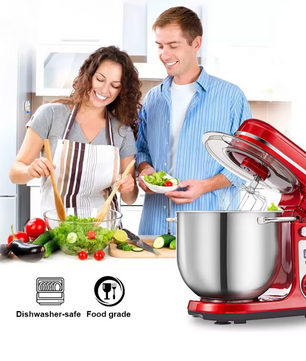 Keukenmachine 6L – 1200W Stand Mixer met 6 Snelheden