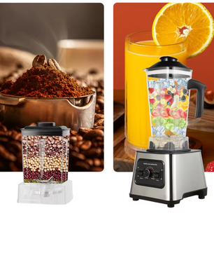 Professionele Blender 6000W – 2.5L Smoothie Maker en Food Processor