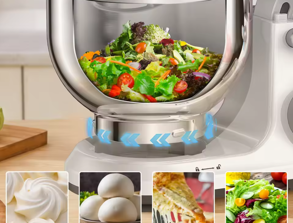 Keukenmachine 1200W – Stand Mixer met 5L Kom en 11 Snelheden