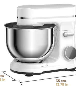 Keukenmachine 1200W – Stand Mixer met 5L Kom en 11 Snelheden