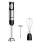 Staafmixer 3-in-1 RVS – Handblender met Garde en Melkopschuimer