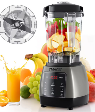 Professionele Blender 2000W – 2L Smoothie Maker met Timer
