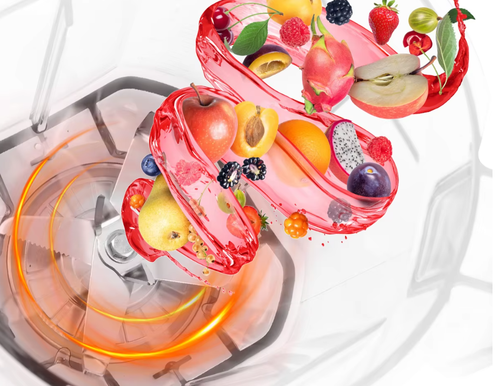 Professionele Blender 2000W – 2L Smoothie Maker met Timer