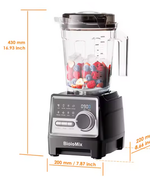 Professionele Blender 1500W – 2.6L Smoothie Maker met 6 Messen