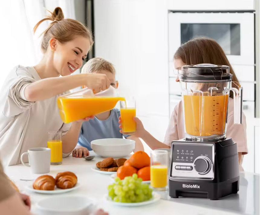 Professionele Blender 1500W – 2.6L Smoothie Maker met 6 Messen