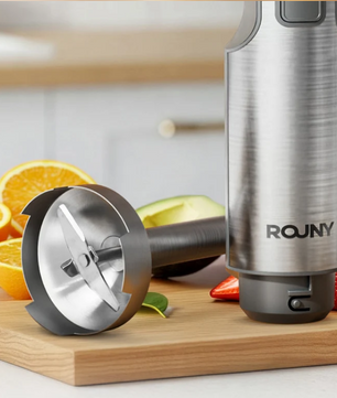 Staafmixer 4-in-1 1200W – RVS Handblender met 14 Snelheden