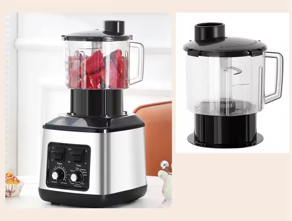 3-in-1 Blender 9500W – Multifunctionele Smoothie Maker met 3 Bekers