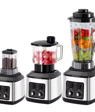 3-in-1 Blender 9500W – Multifunctionele Smoothie Maker met 3 Bekers