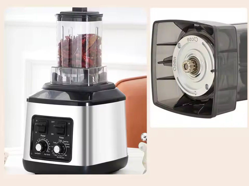 3-in-1 Blender 9500W – Multifunctionele Smoothie Maker met 3 Bekers