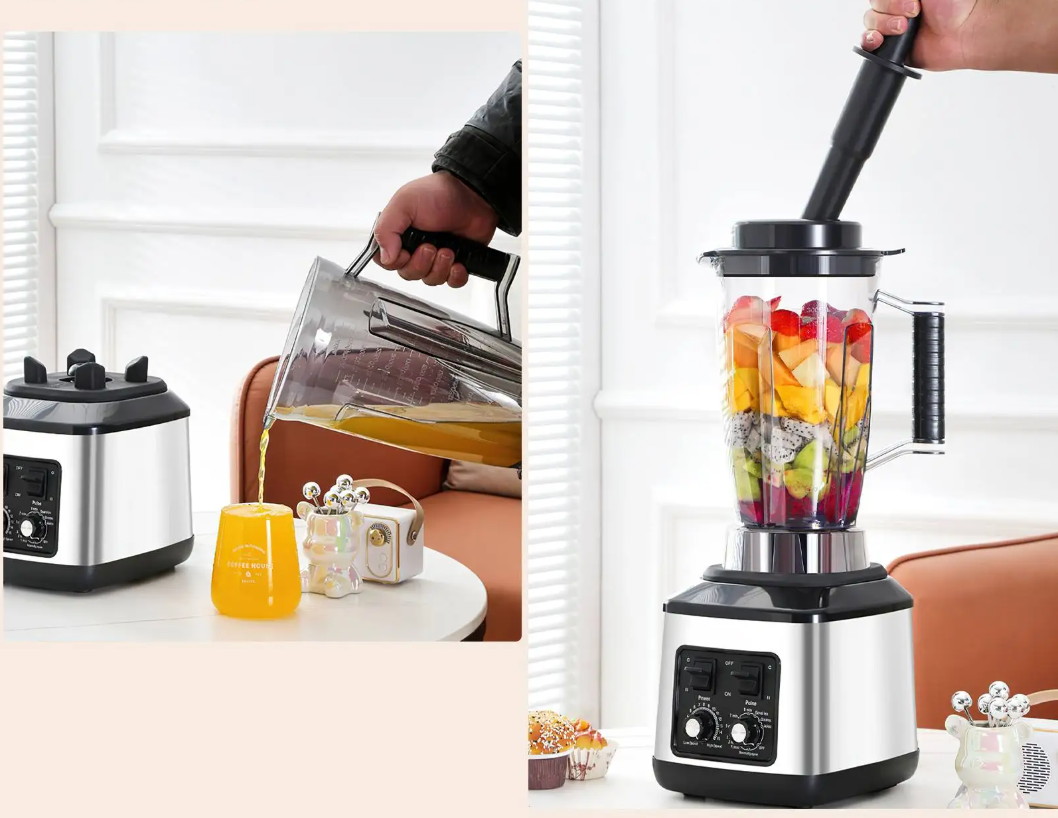 3-in-1 Blender 9500W – Multifunctionele Smoothie Maker met 3 Bekers