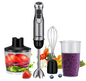 Staafmixer 4-in-1 1200W – Handblender met Hakmolen en Garde