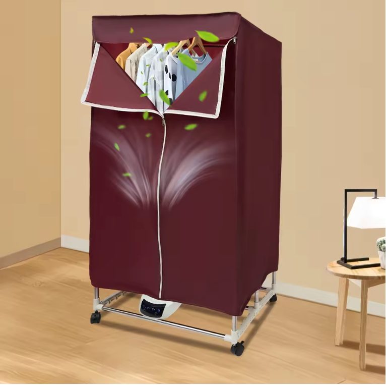 Draagbare Kledingdroger 1500W – Mini Wasdroger voor Reizen