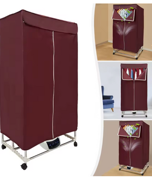 Draagbare Kledingdroger 1500W – Mini Wasdroger voor Reizen