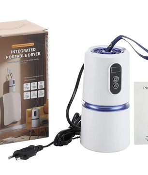 Draagbare Kledingdroger 200W – Compacte Mini Wasdroger met Timer