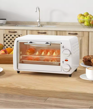 Mini Oven 10L – Compacte Elektrische Oven met Timer en Temperatuur
