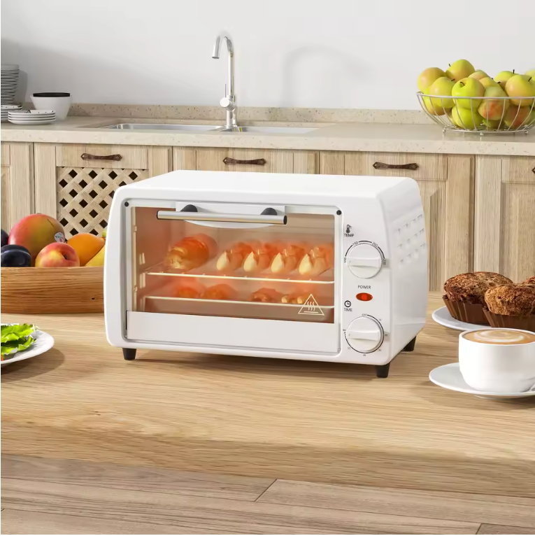 Mini Oven 10L – Compacte Elektrische Oven met Timer en Temperatuur