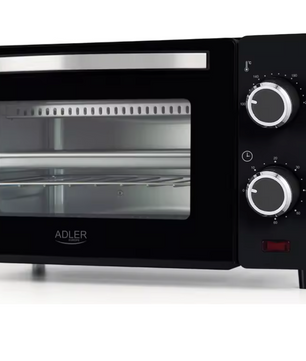 Mini Oven 9L – Compacte Elektrische Oven met Timer en Temperatuurregeling