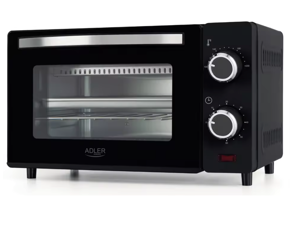 Mini Oven 9L – Compacte Elektrische Oven met Timer en Temperatuurregeling