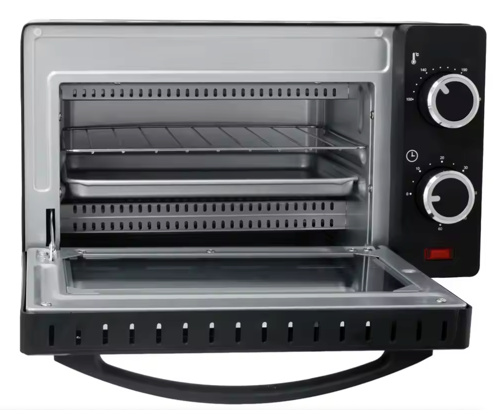 Mini Oven 9L – Compacte Elektrische Oven met Timer en Temperatuurregeling