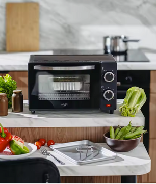 Mini Oven 9L – Compacte Elektrische Oven met Timer en Temperatuurregeling