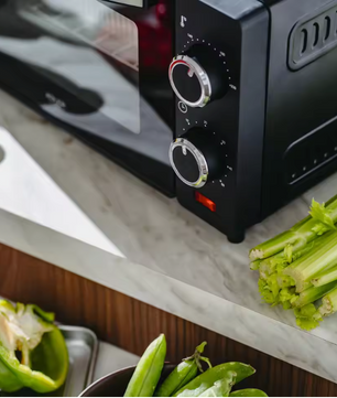 Mini Oven 9L – Compacte Elektrische Oven met Timer en Temperatuurregeling
