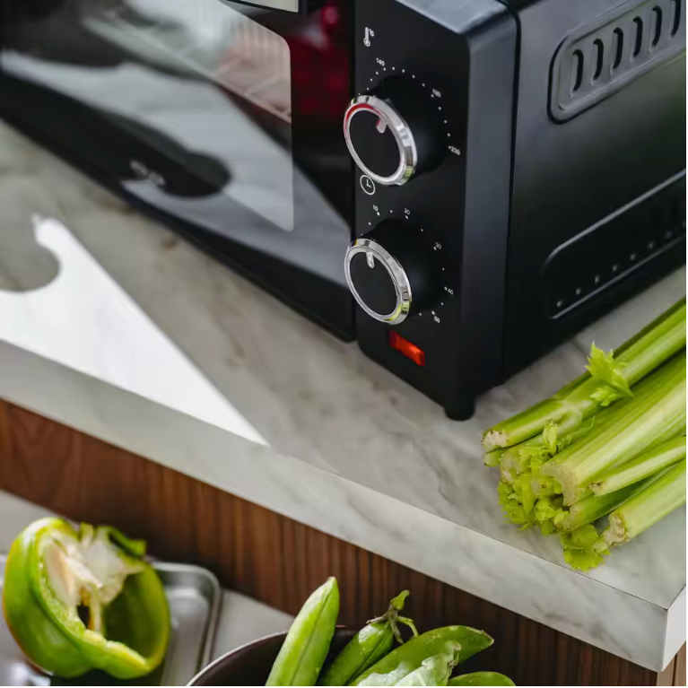 Mini Oven 9L – Compacte Elektrische Oven met Timer en Temperatuurregeling