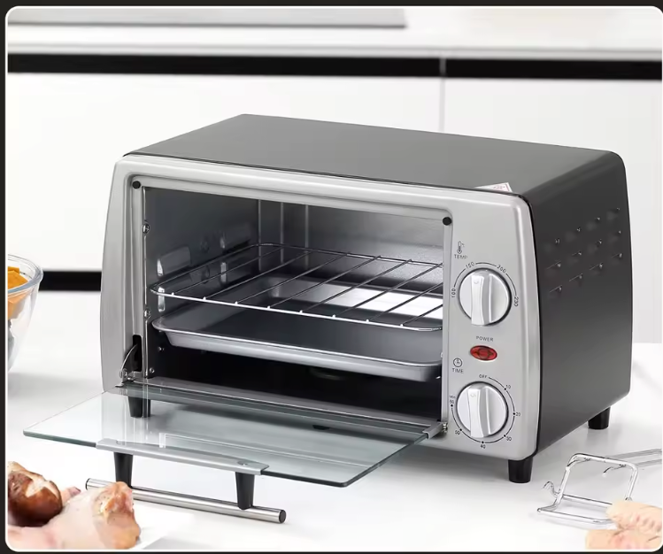 Mini Oven 10L – Elektrische Tafeloven met Timer en Temperatuur