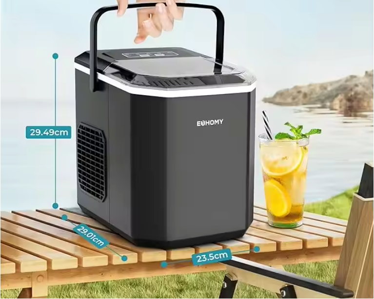 IJsblokjesmachine 15kg/24u – Compacte IJs Maker met Zelfreiniging