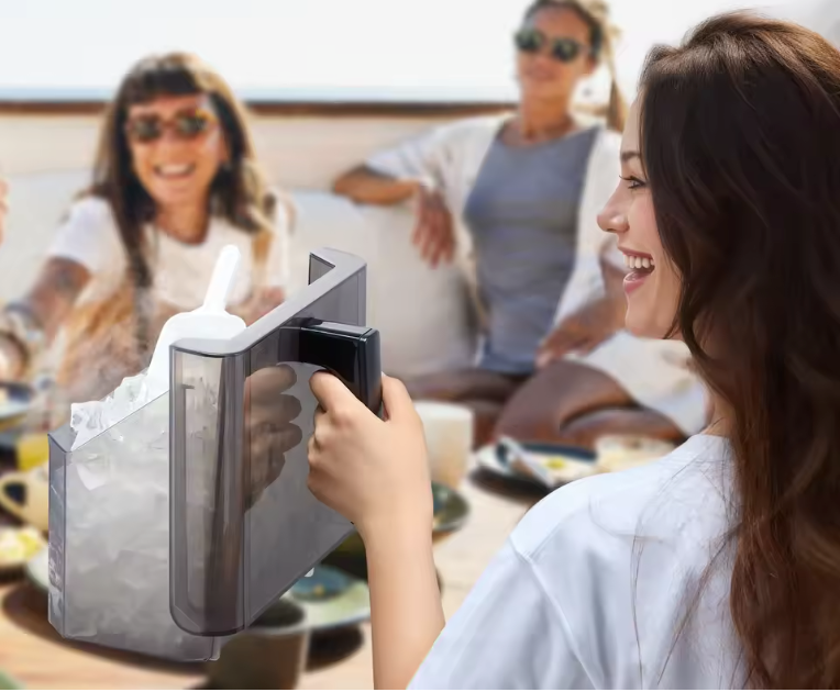 IJsblokjesmachine 20kg/24u – Snelle IJs Maker met Zelfreiniging