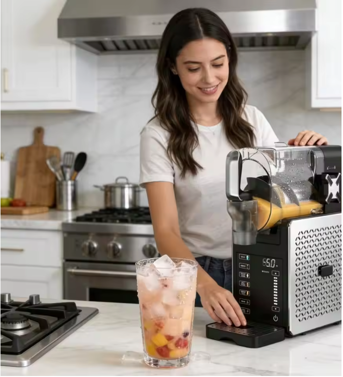 Slush Machine 1.9L – Slushie Maker met 5 Programma’s en Zelfreiniging