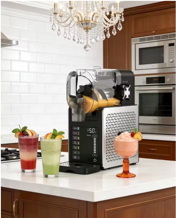 Slush Machine 1.9L – Slushie Maker met 5 Programma’s en Zelfreiniging