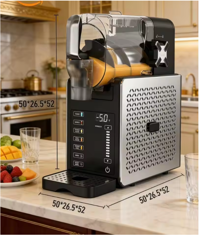 Slush Machine 1.9L – Slushie Maker met 5 Programma’s en Zelfreiniging