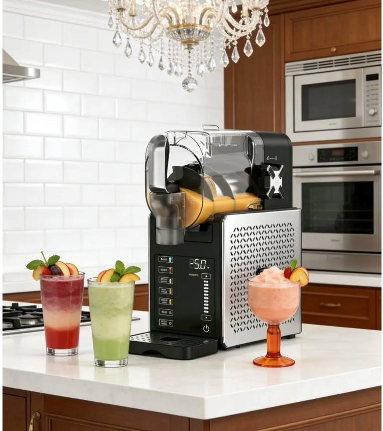 Slush Machine 1.9L – Slushie Maker met 5 Programma’s en Zelfreiniging